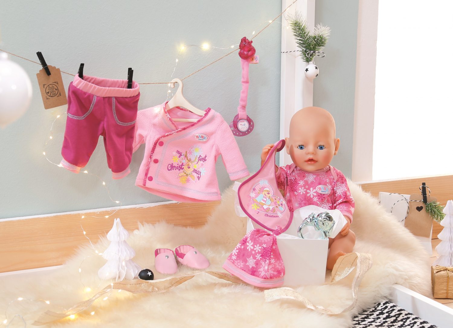 Zapf Creation платье с аксессуарами для куклы Baby born 820681